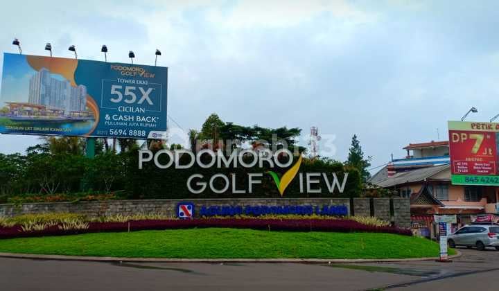 Dijual Apartemen Podomoro Golf View 2 unit bersebelahan Tawor Dahoma 2 Kamar Tidur Baru furnished Tower Dahoma ada 2 unit bersebelahan