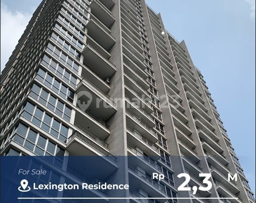 Dijual Unit Apartement di Kebayoran Baru , Lexington Residence