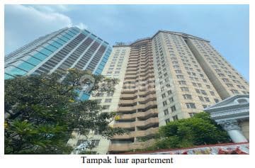 Jual Appartement Slipi ,,3BR Murah, dibawah NJOP, 1,450 M.