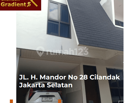 Nice House in Dilandak, South Jakarta, Close to MRT Station, Hot Sale