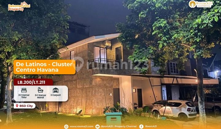 Rumah di BSD City, De Latinos, Tangerang Selatan