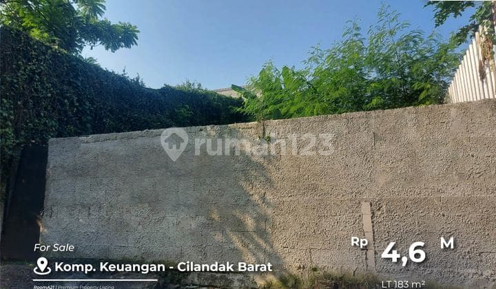 Tanah di Cilandak, Komplek Keuangan, Jakarta Selatan