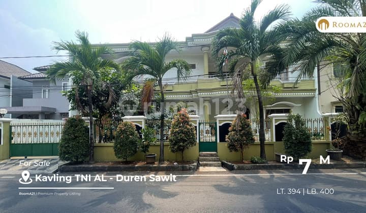 Rumah di Jakarta Timur, Duren Sawit, Komplek Kavling Tni Al
