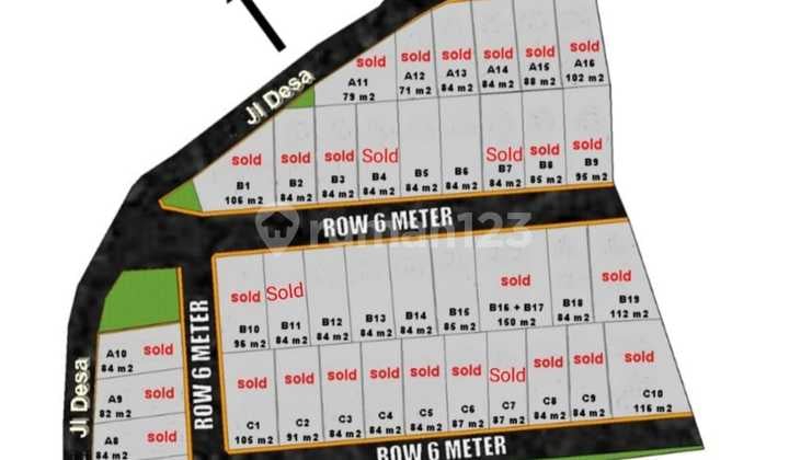 Kavling di Bandung, Cimenyan, Alam Permai 1, SHM