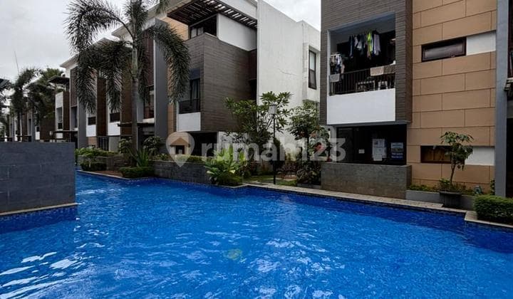 Apartemen Low Rise Assati Vanya Park Bsd, Furnished View Taman