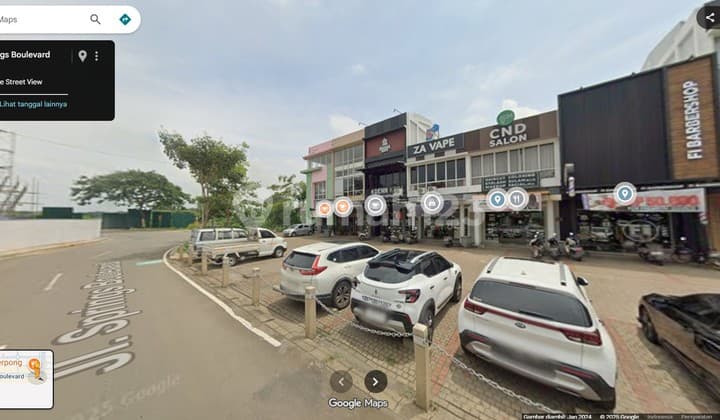 Ruko Goldfinch Hadap Jalan Strategis 2 Lantai di Summarecon Serpong