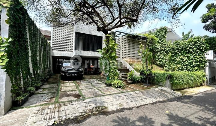 Rumah Tropis Bernuansa Villa Dekat Scbd,senopati,senayan