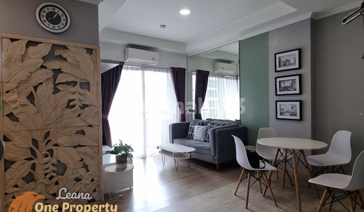 Apartemen City Home Moi Siap Huni, Rapih, Terawat 2 Kamar Tidur Furnished Bagus