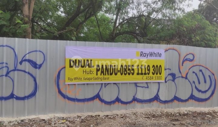 Dijual tanah kavling lokasi di tepi jln raya BSD Bumi Serpong damai