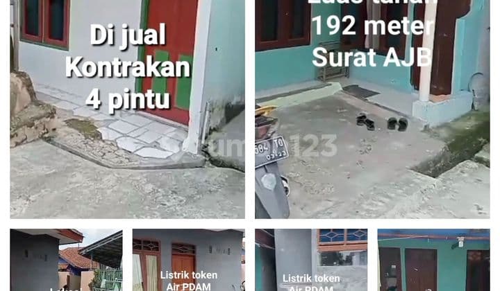 Dijual 4 Rumah Kontrakan Menghasilkan Dikota Bogor Cck Tuk Investasi Rumah Di Jln Perumahan Vila Ciomas Padasuka Bogor Lainnya Sudah Renovasi