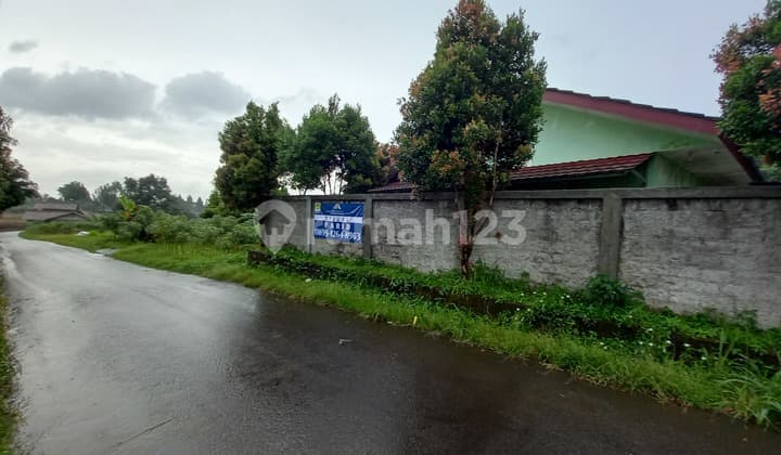 Tanah tepi jalan ciawi jual cepat bonus bangunan