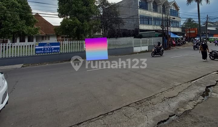 Jual cepat tanah jalan ramai di bogor bonus bangunan heritage