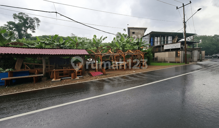 Tanah Pinggir Jalan Strategis di Cijayanti Sentul City Harga NJOP