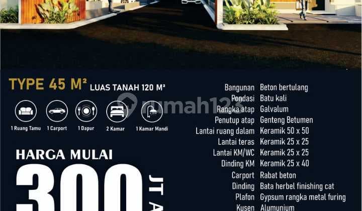 Rumah Mini Cluster di Mijen