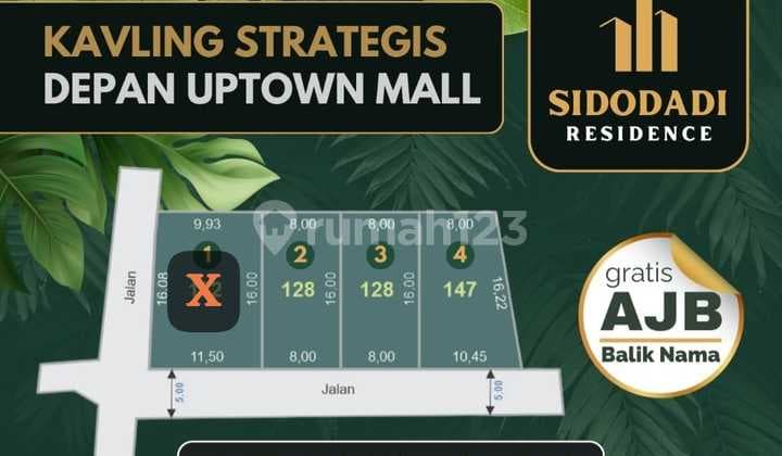 Tanah Kavling Murah di Mijen Dekat Mall Uptown Bsb