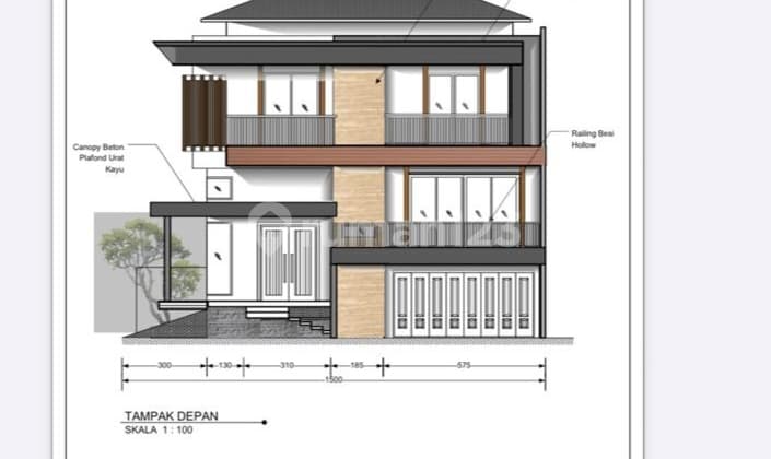 Rumah Cantik BSD bangunan mandiri lokasi bagus
