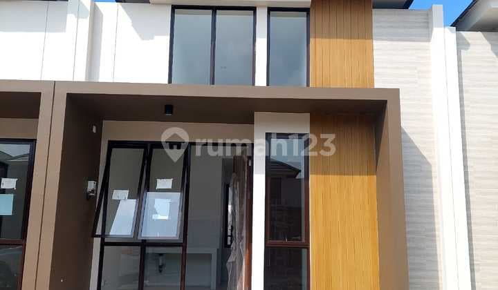 Rumah belum pernah di huni dalam cluster citra garden serpong cisauk