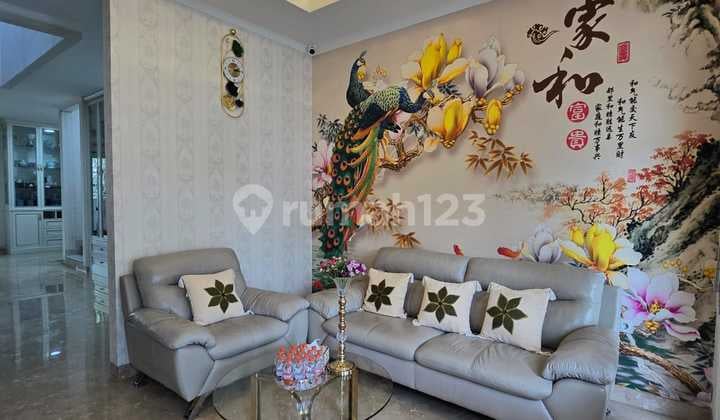 Rumah Renov Frangipani De Park BSD City , semifurnish, siap huni