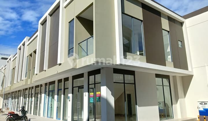 Ruko hoek Verona Juction Gading Serpong 2 lantai jual 3.4M, sewa 160jt/thn