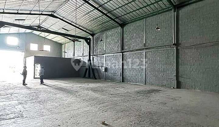 Gudang Taman Tekno lokasi strategis, ada ruangan kantor, listrik 13600, shm