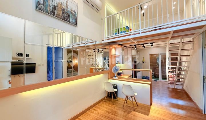 RUMAH FULL FURNISH, MEZANINE SERTIFIKAT HAK MILIK DI SENTUL CITY