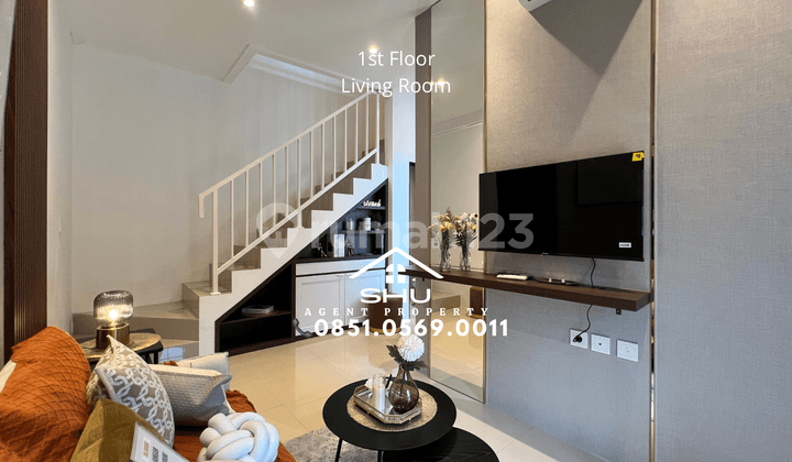 New 2-Story House, SHM next to Pakuwon City Surabaya, IDR 700 million.