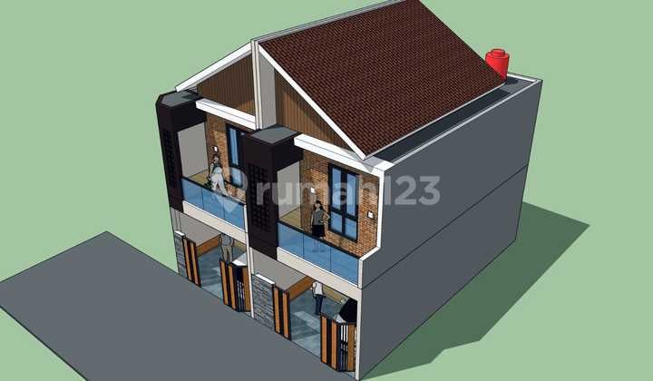 Rumah 850Jt bisa KPR Dekat Mcd Cipayung Jakarta Timur