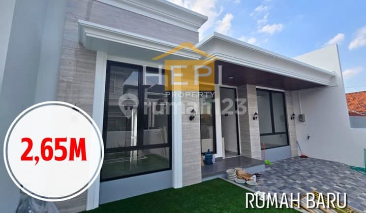 Dijual rumah baru murah tengah kota semarang, Pusponjolo. 5 menit ke Bandara