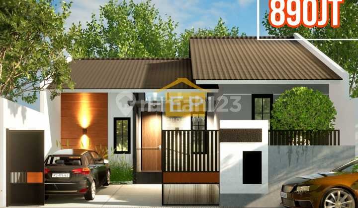 Rumah Baru di Tanah Mas Murah, jalan lebar