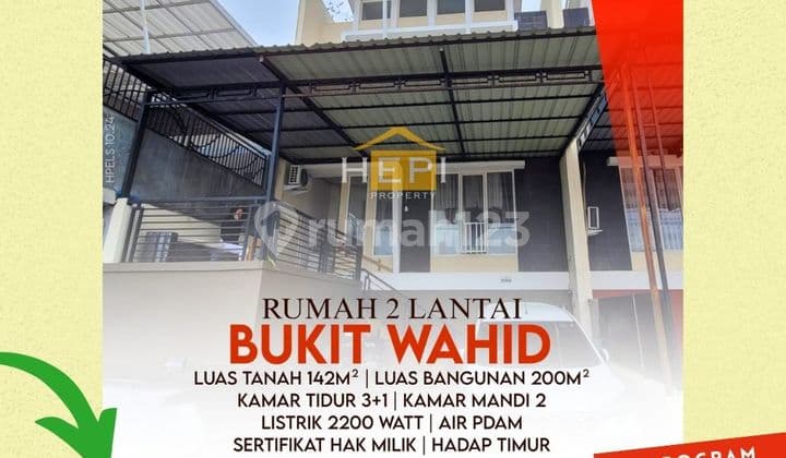 Dijual Rumah 2 lantai di bukit Wahid MURAH bisa NEGO, Semarang