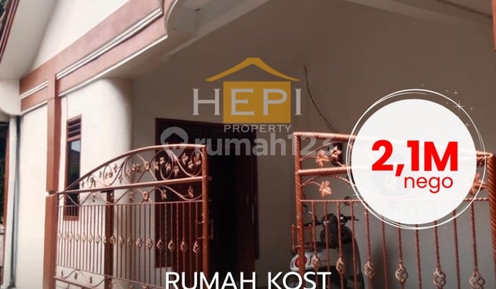 Dijual rumah kost sangat murah tempat strategis di tengah kota Semarang, 3 menit ke Simpang Lima
