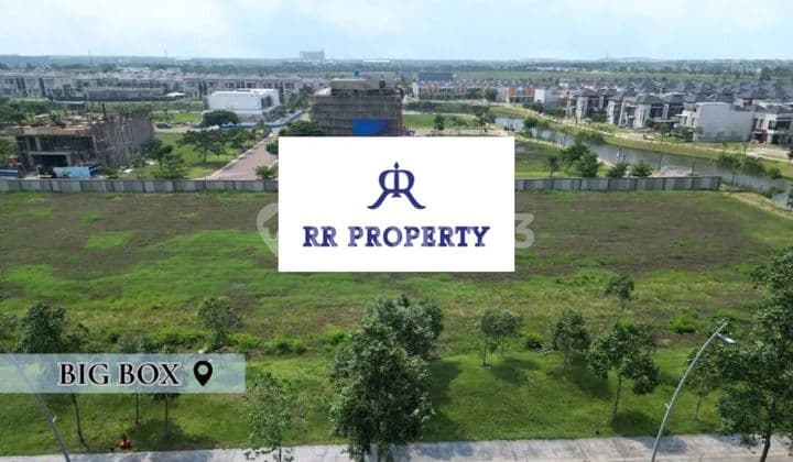 Kavling Big Box Komersial PIK 2, 48x35m Depan Cluster San Antonio