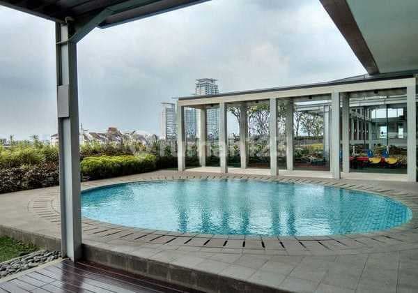 For Sale Casa de Parco Apartment Furnished, Complete Facilities, Sky Lounge, BSD - Near Serbaraja Toll, CBD Breeze Green Office, and AEON Mall