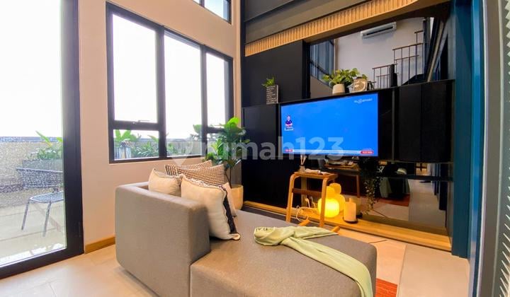 Dijual Apartemen Collins SOHO Gading Serpong Full Furnish 2 BR View Garden