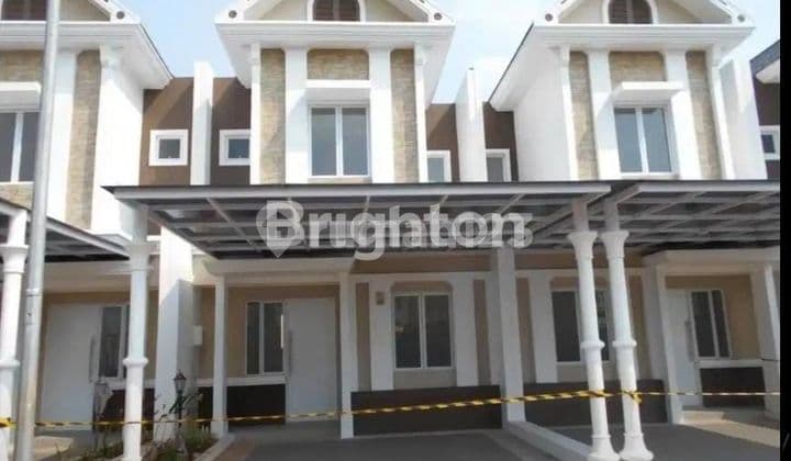 Rumah rapi bagus siap huni dalam komplek perumahan Cluster South Thames Jakarta Garden City