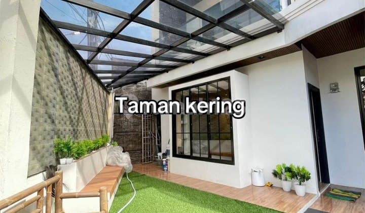 rumah baru bergaya modern siap huni strategis deket kembar