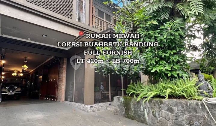 Rumah Mewah Klasik Elegan Full Furnished di Cijagra Buah Batu