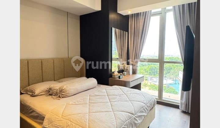 Disewa Apartemen Gold Coast Inc IPL Uk 81M 3 BR Furnish Interior