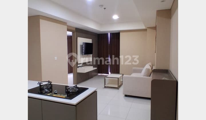 Apartemen Gold Coast Pik Honolulu 2 Kamar Furnished Rapi Banget