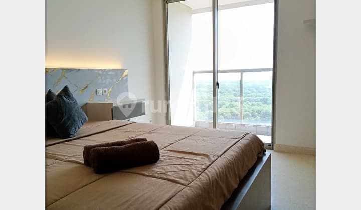 Apartemen Gold Coast Pik Studio Furnished Interior, 3 View Cantik