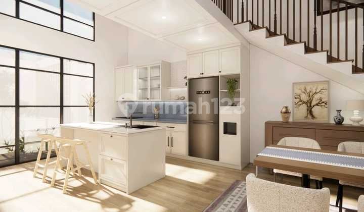 Rumah 2 Lantai Baru Furnished Kbp Mayang Sunda