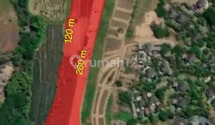 Tanah Los Pantai Yeh Gangga Lokasi Tabanan