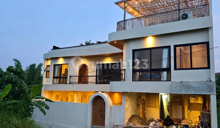Villa Modern Dekat Pantai Nyanyi Tabanan | View Sawah & Gunung