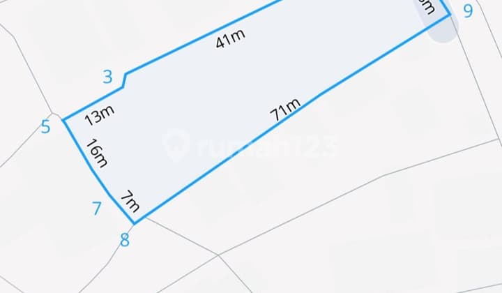 Tanah Siap Bangun Tiying Tutul Pererenan - Lingkungan Villa, SHM