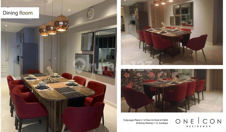 Apartment 3Br di One Icon Surabaya. Akses Langsung ke Tunjungan Plaza