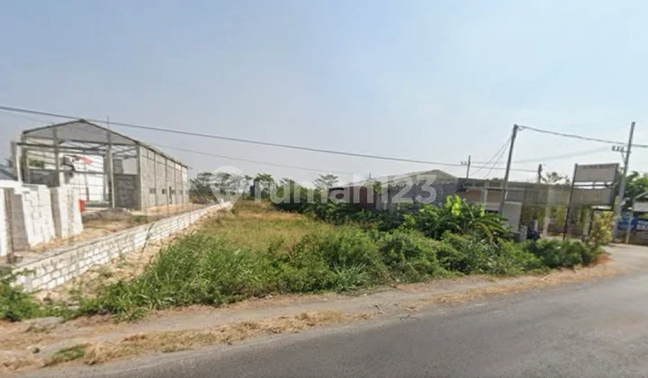 Tanah SHM dijual di Raya Kedung Rukem, Benjeng Gresik