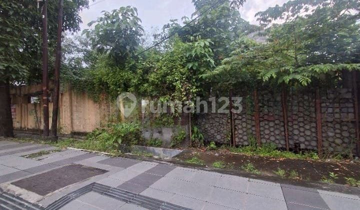 Cheap For Sale House Land Count Gayungsari Barat Main Road
