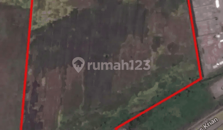 For Sale Land on Bypass Main Road Krian Near Toll Road