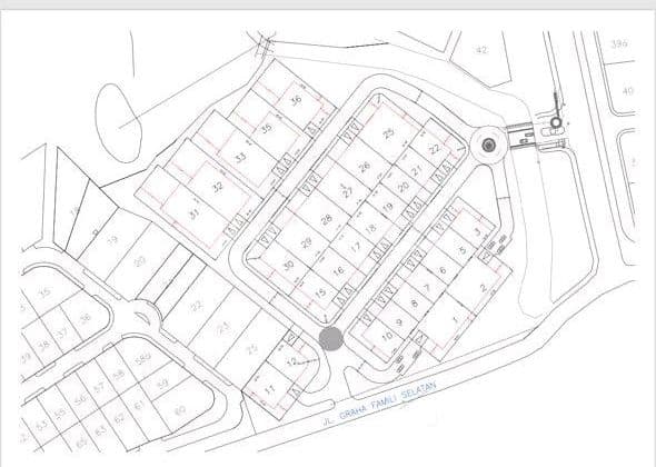 Dijual Tanah Kavling Siap Bangun Graha Famili Blok Ef