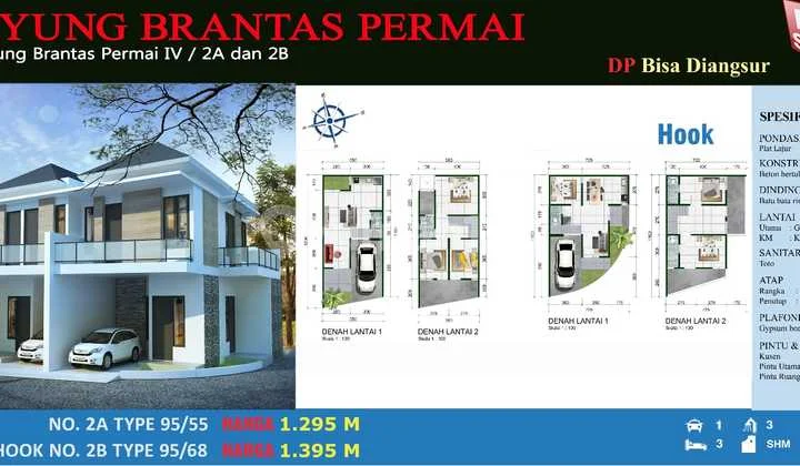 Harga Promo Rumah Baru di Wiyung Brantas Permai Harga Promo Rumah Baru di Wiyung Brantas Permai